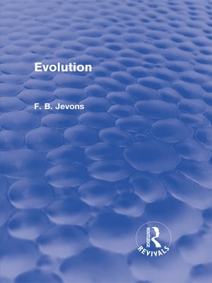 cover image of Evolution (Routledge Revivals)